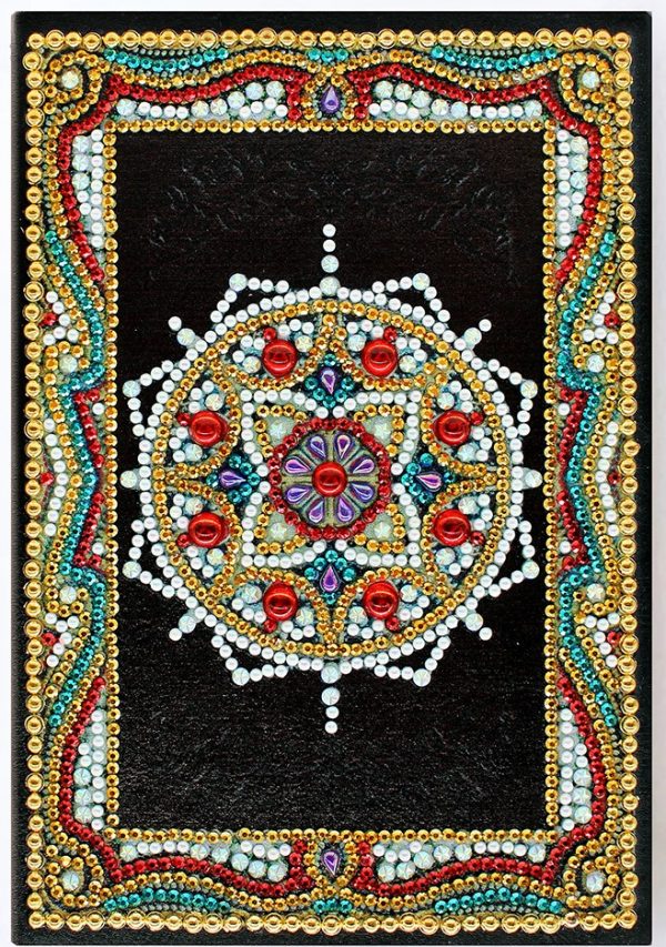 Framed Eye Mandala - Lined Pages - Special Drill Notebook