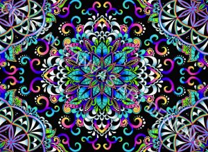 MagicLife - Mandalas & Hearts Crystal Canvas Design
