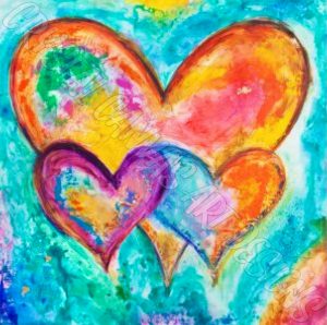 A Place in Gods Heart by Ivan Guaderrama 50*50cm (approx 20 in sq)