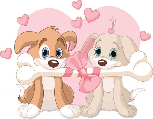 Be My Valentine - Animals Crystal Canvas Design